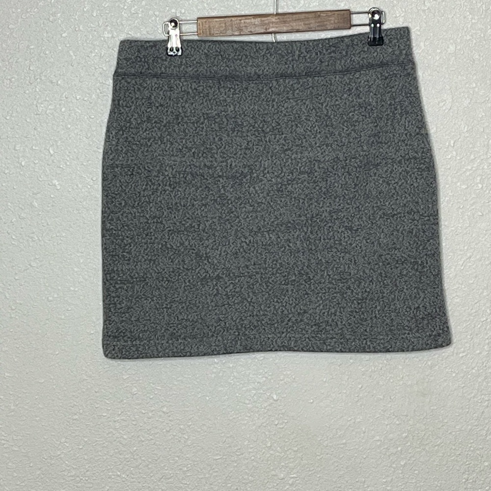 Woolrich Gray Sweater Skirt Sz Large - Picture 4 of 8